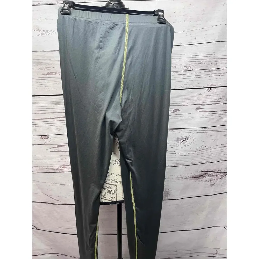 Crane‎ Medium Gray Compression Tights Athletic Pants New Without Tag
